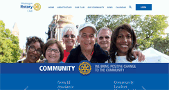 Desktop Screenshot of muskegonrotary.org