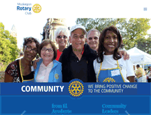 Tablet Screenshot of muskegonrotary.org